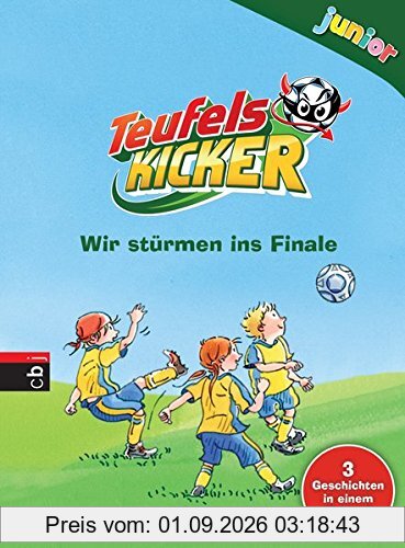 Teufelskicker junior - Wir stürmen ins Finale (Teufelskicker Junior - Die Sammelbände, Band 2)