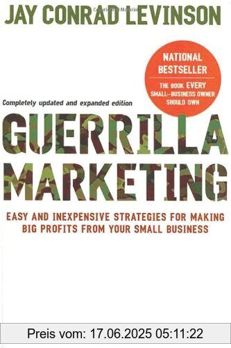 Binding : Taschenbuch, Edition : Updated and Exp., Label : Mariner Books, Publisher : Mariner Books, NumberOfItems : 1, medium : Taschenbuch, numberOfPages : 384, publicationDate : 2007-05-22, authors : Levinson, Jay Conrad, languages : english, ISBN : 0618785914