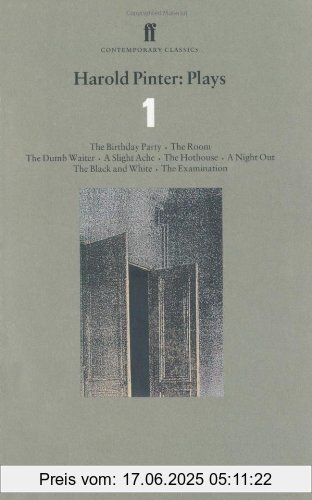 Binding : Taschenbuch, Edition : New Ed, Label : Faber & Faber, London, Publisher : Faber & Faber, London, NumberOfItems : 1, medium : Taschenbuch, numberOfPages : 400, publicationDate : 1996-09-10, authors : Harold Pinter, languages : english, ISBN : 0571178448