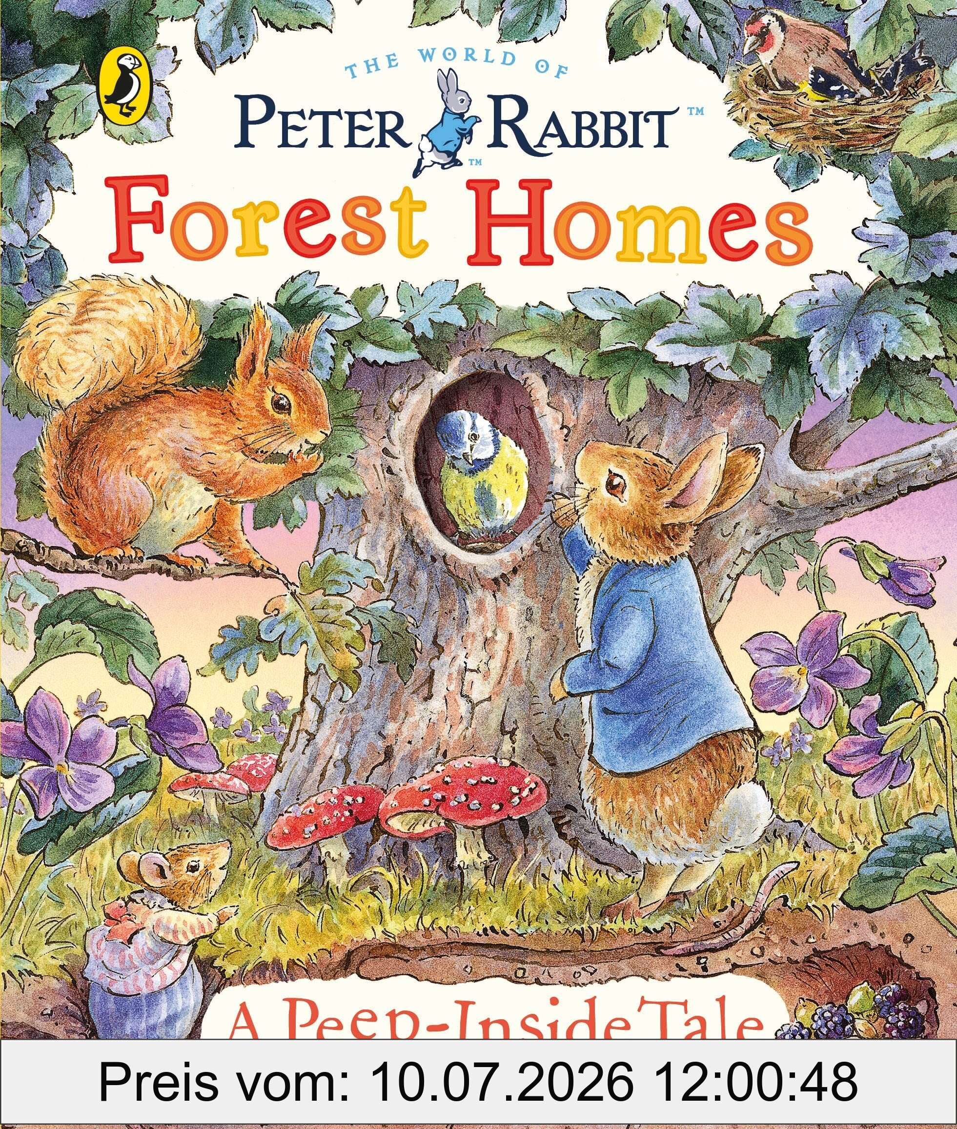 Beatrix Potter Peter Rabbit, Forest Homes A Peep-Inside Tale