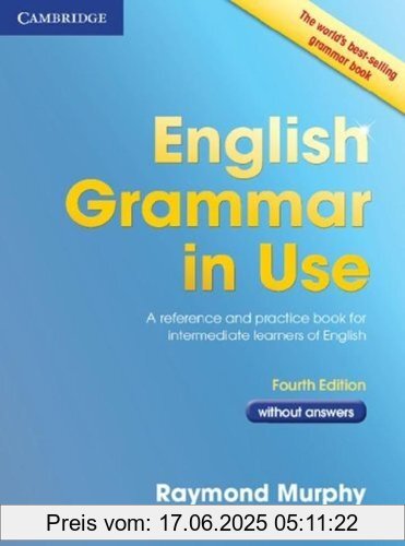 Binding : Taschenbuch, Edition : 4 Rev ed., Label : Cambridge University Press, Publisher : Cambridge University Press, NumberOfItems : 1, medium : Taschenbuch, numberOfPages : 342, publicationDate : 2012-02-23, authors : Raymond Murphy, languages : english, ISBN : 052118908X