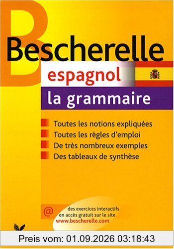 Espagnol, la grammaire