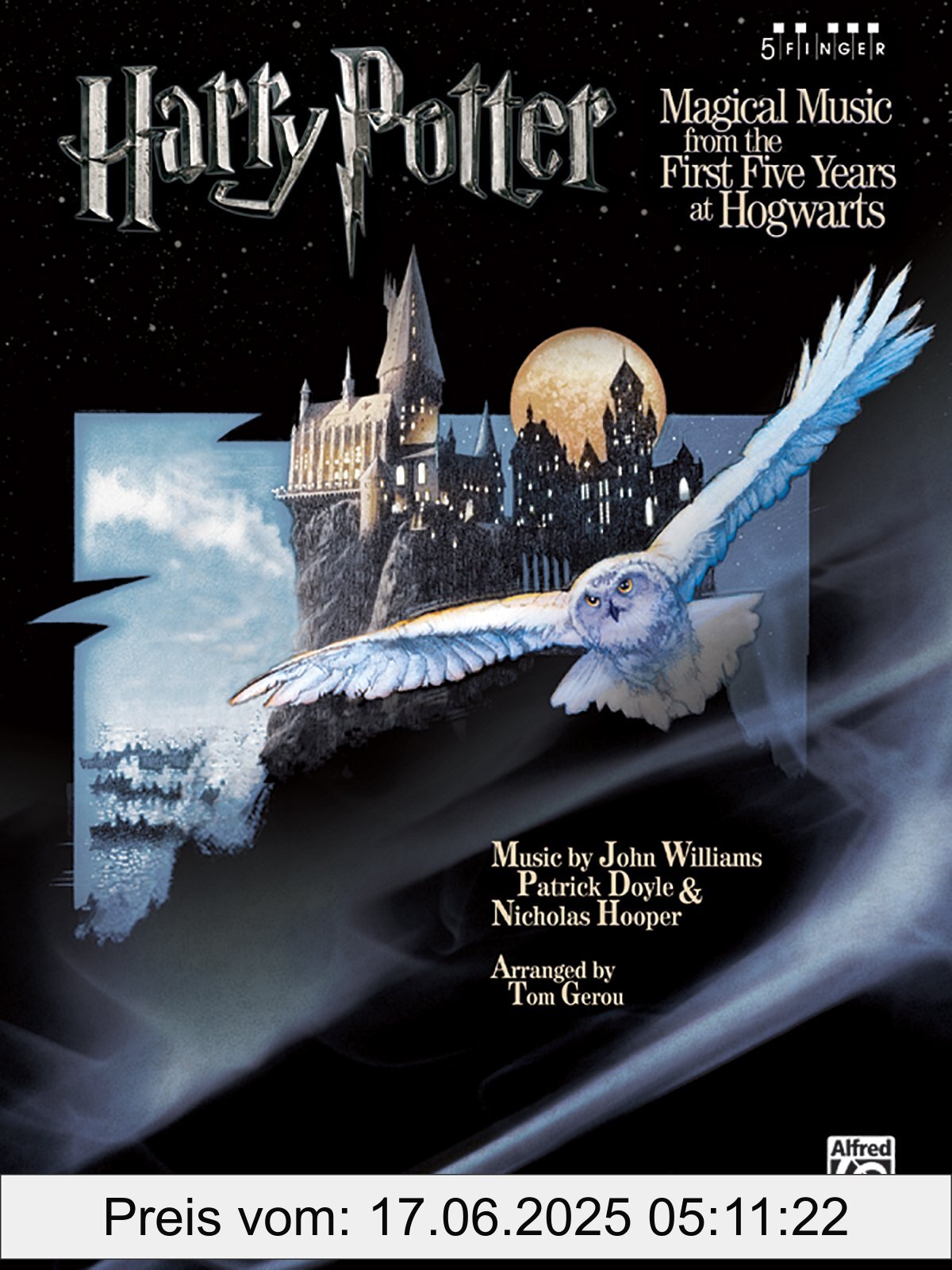 Brand : Alfred Music, Binding : paperback, Edition : Illustrated, Label : Harry Potter Magical Music From the First Five Years at Hogwarts : 5 Finger, NumberOfItems : 1, PackageQuantity : 1, Format : illustrated, Feature : Neu, medium : paperback, numberOfPages : 60, publicationDate : 2009-04-01, releaseDate : 2009-04-01, languages : english, ISBN : 0739060465