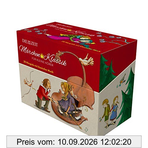 Märchen-Klassik für kleine Hörer, 10 CD-Box mit Ausmalbuch (Märchen-Klassik für kleine Hörer Die ZEIT-Edition)