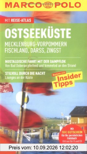 Ostseeküste Mecklenburg-Vorpommern: Fischland. Darß. Zingst. Reisen mit Insider-Tipps. Mit Reise-Atlas