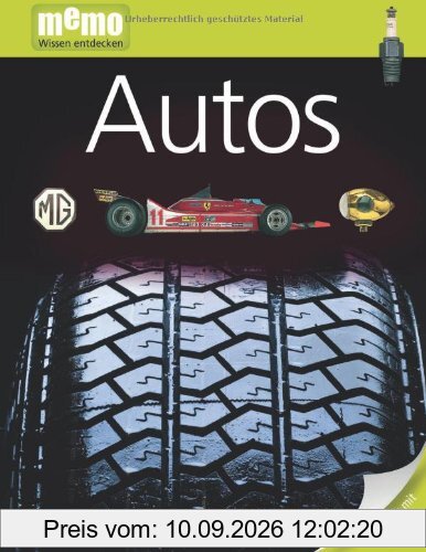 memo Wissen entdecken, Band 25: Autos, mit Riesenposter!