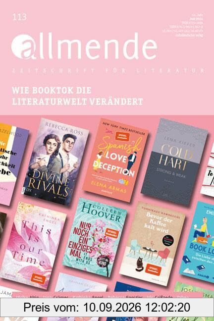 Allmende 113 – Zeitschrift für Literatur: Wie BookTok die Literaturwelt verändert (allmende – Zeitschrift für Literatur)