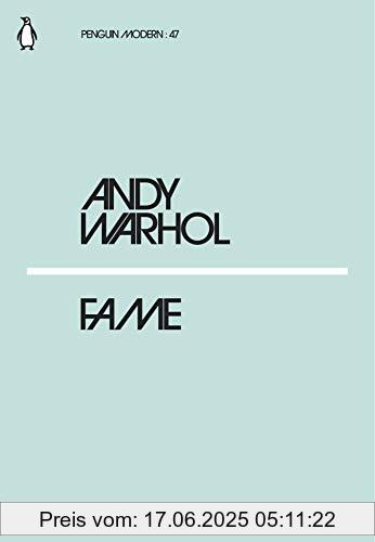 Binding : Taschenbuch, Label : Penguin Classics, Publisher : Penguin Classics, medium : Taschenbuch, numberOfPages : 64, publicationDate : 2018-02-22, authors : Andy Warhol, ISBN : 0241339804