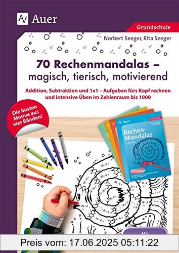 Binding : Broschiert, Edition : 1, Label : Auer Verlag in der AAP Lehrerfachverlage GmbH, Publisher : Auer Verlag in der AAP Lehrerfachverlage GmbH, medium : Broschiert, numberOfPages : 96, publicationDate : 2017-02-21, authors : Norbert Seeger, Rita Seeger, languages : german, ISBN : 3403079961