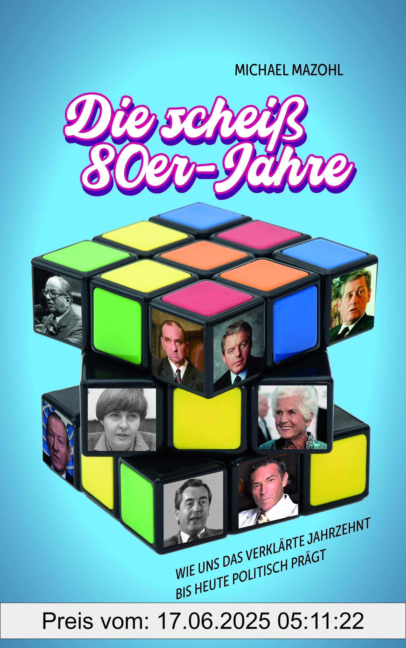 Binding : hardcover, Edition : 1, Label : Die scheiß 80er-Jahre : Wie uns das verklärte Jahrzehnt bis heute politisch prägt, medium : hardcover, numberOfPages : 200, publicationDate : 2025-04-30, languages : german, ISBN : 3218014603