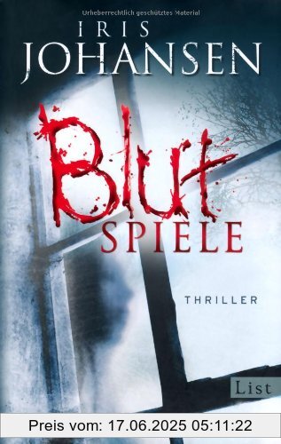 Binding : Gebundene Ausgabe, Label : List Hardcover, Publisher : List Hardcover, medium : Gebundene Ausgabe, numberOfPages : 336, publicationDate : 2011-04-15, authors : Iris Johansen, translators : Uta Rupprecht, languages : german, ISBN : 3471350497