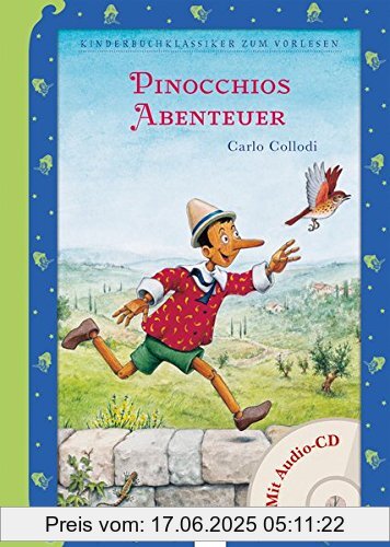 Binding : Gebundene Ausgabe, Label : Arena, Publisher : Arena, medium : Gebundene Ausgabe, numberOfPages : 88, publicationDate : 2017-01-03, authors : Carlo Collodi, Ilse Bintig, languages : german, ISBN : 3401709224