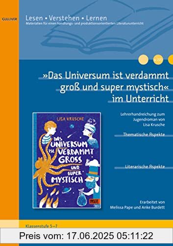 Binding : Broschüre, Edition : 1, Label : Beltz, Publisher : Beltz, medium : Sonstige Einbände, numberOfPages : 32, publicationDate : 2023-11-22, releaseDate : 2023-11-22, authors : Anke Burdett, Melissa Pape, ISBN : 3407821638