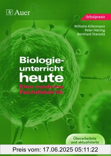 Binding : Taschenbuch, Edition : 14., aktualisierte Auflage., Label : Auer Verlag in der Aap Lehrerfachverlage Gmbh, Publisher : Auer Verlag in der Aap Lehrerfachverlage Gmbh, medium : Taschenbuch, numberOfPages : 354, publicationDate : 2013-10-16, authors : Wilhelm Killermann, Peter Hiering, Bernhard Starosta, languages : german, ISBN : 3403004287