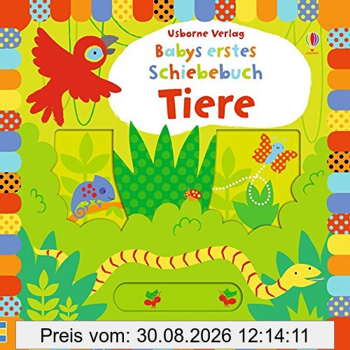 Babys erstes Schiebebuch: Tiere
