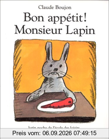Bon appétit ! Monsieur Lapin