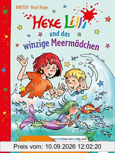 Hexe Lilli und das Meermädchen: Mit Silbentrennung zum leichteren Lesenlernen