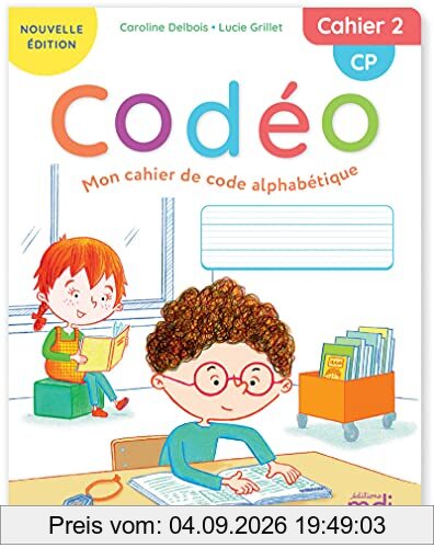 Codéo, mon cahier de code alphabétique : CP. Vol. 2