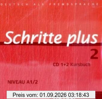 Schritte plus 2: Deutsch als Fremdsprache / 2 Audio-CDs zum Kursbuch
