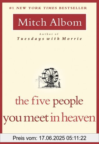 Binding : Taschenbuch, Edition : Reprint, Label : Hyperion, Publisher : Hyperion, NumberOfItems : 1, PackageQuantity : 1, medium : Taschenbuch, numberOfPages : 208, publicationDate : 2006-03-01, releaseDate : 2006-03-01, authors : Mitch Albom, languages : english, ISBN : 1401308589
