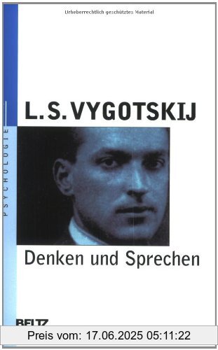 Binding : Taschenbuch, Edition : Originalausgabe, Label : Beltz, Publisher : Beltz, medium : Taschenbuch, numberOfPages : 656, publicationDate : 2002-10-16, authors : Vygotskij, Lev Semjonowitsch, translators : Joachim Lompscher, Georg Rückriem, publishers : Joachim Lompscher, Georg Rückriem, languages : german, ISBN : 3407221258