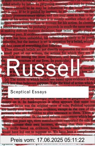 Binding : Taschenbuch, Edition : 2 Rev ed., Label : Routledge, Publisher : Routledge, NumberOfItems : 1, PackageQuantity : 1, medium : Taschenbuch, numberOfPages : 240, publicationDate : 2004-02-02, releaseDate : 2004-02-02, authors : Bertrand Russell, languages : english, ISBN : 0415325080