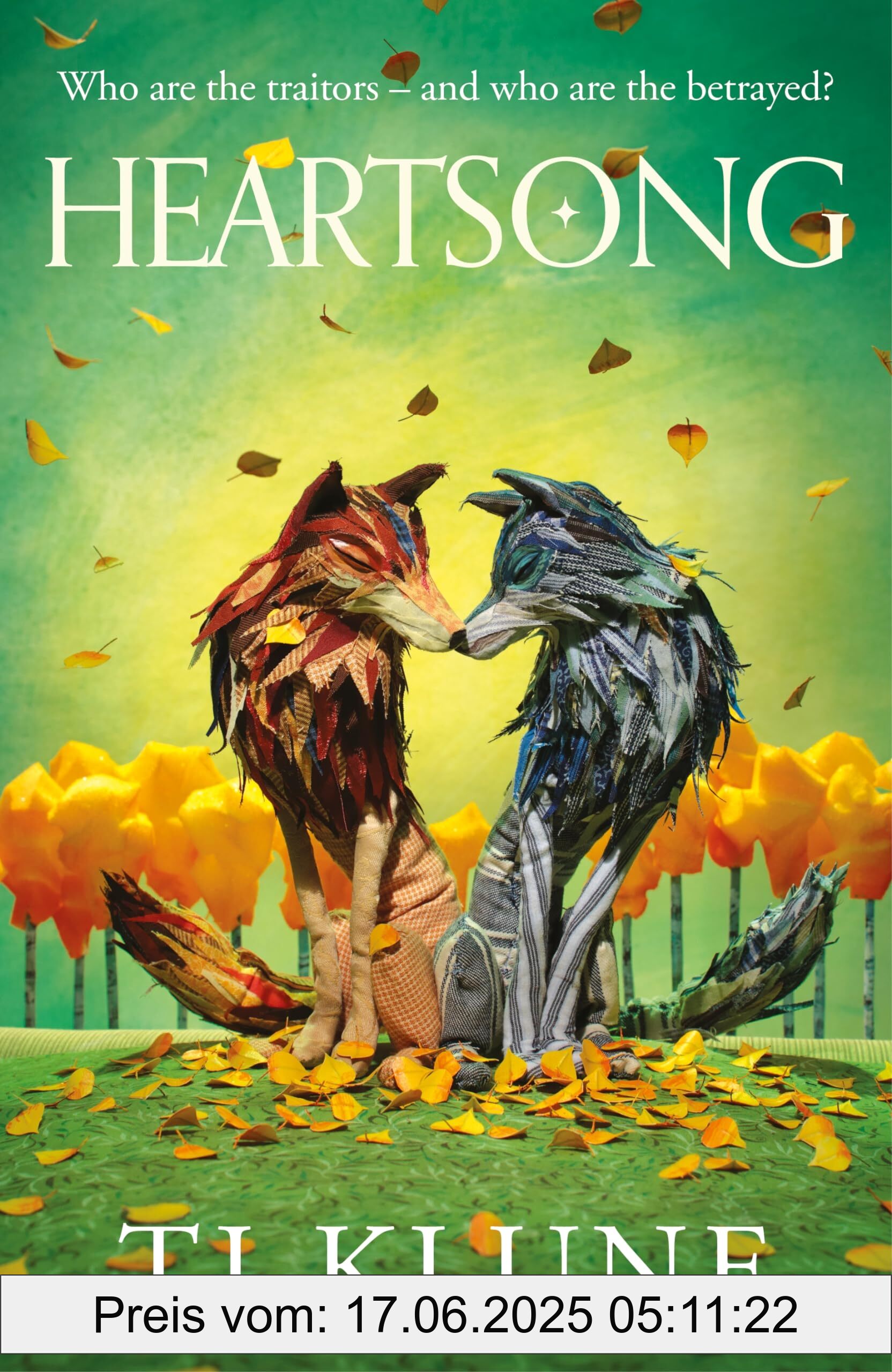 Brand : Pan Macmillan, Binding : paperback, Edition : Main Market, Label : Heartsong : A found family werewolf shifter romance about unconditional love (Green Creek, 3, Band 3), medium : paperback, numberOfPages : 576, publicationDate : 2024-11-07, releaseDate : 2024-11-07, languages : english, ISBN : 103500223X