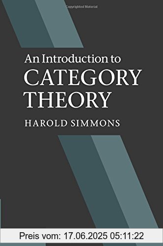 Binding : Taschenbuch, Label : Cambridge University Press, Publisher : Cambridge University Press, PackageQuantity : 1, medium : Taschenbuch, numberOfPages : 238, publicationDate : 2011-09-22, releaseDate : 2011-09-22, authors : Harold Simmons, ISBN : 0521283043