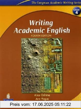 Binding : Taschenbuch, Edition : 4th Revised edition (REV)., Label : Longman, Publisher : Longman, NumberOfItems : 3, medium : Taschenbuch, numberOfPages : 337, publicationDate : 2005-10-27, authors : Ann Hogue, Alice Oshima, languages : english, ISBN : 0131523597
