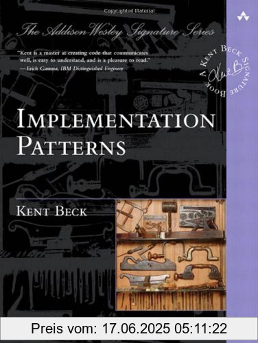 Binding : Taschenbuch, Edition : 1, Label : Addison-Wesley Longman, Amsterdam, Publisher : Addison-Wesley Longman, Amsterdam, NumberOfItems : 1, medium : Taschenbuch, numberOfPages : 176, publicationDate : 2007-11-01, authors : Kent Beck, languages : english, ISBN : 0321413091