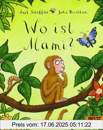 Binding : Pappbilderbuch, Edition : 9, Label : Beltz & Gelberg, Publisher : Beltz & Gelberg, medium : Sonstige Einbände, numberOfPages : 26, publicationDate : 2012-12-10, authors : Axel Scheffler, Julia Donaldson, translators : Bernhard Lassahn, languages : german, ISBN : 3407793510
