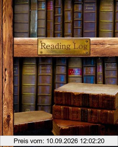 Reading Log: Gifts for Book Lovers / Reading Journal [ Softback * Large (8 x 10) * Antique Books * 100 Spacious Record Pages & More... ] (Reading Logs & Journals)