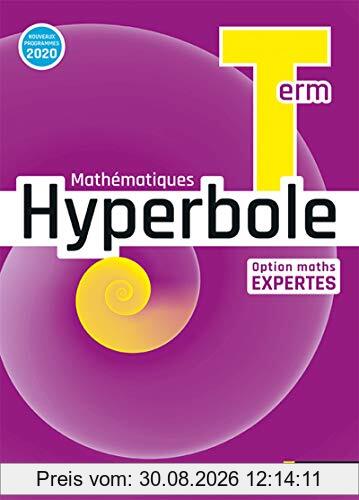 Hyperbole mathématiques terminale : option maths expertes : nouveaux programmes 2020