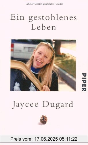 Binding : Taschenbuch, Edition : 2, Label : Piper Taschenbuch, Publisher : Piper Taschenbuch, medium : Taschenbuch, numberOfPages : 304, publicationDate : 2012-03-12, authors : Jaycee Dugard, translators : Claudia Franz, languages : german, ISBN : 3492300391