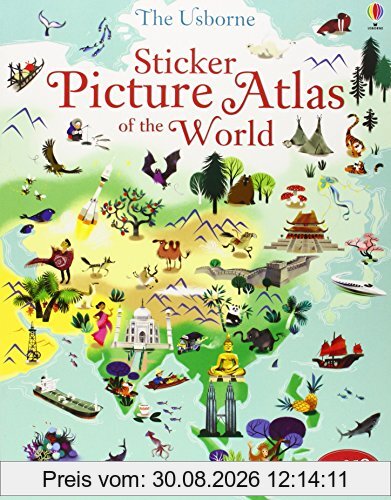 Sticker Picture Atlas of the World (Sticker Book)