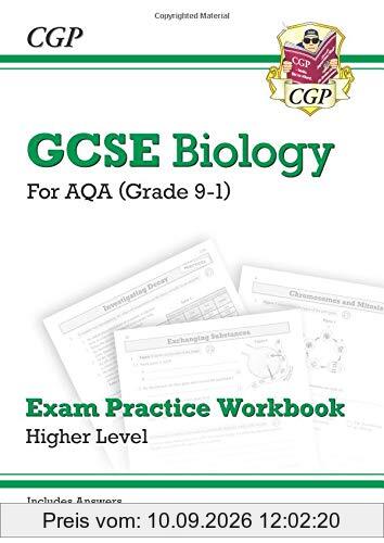 New Grade 9-1 GCSE Biology: AQA Exam Practice Workbook (with answers) - Higher