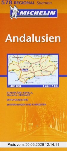 Spanien Süd 1 : 400 000. Andalucia, Andalusien