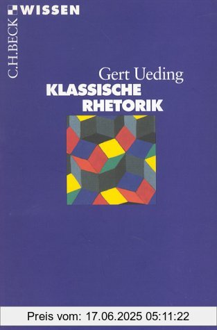Binding : Taschenbuch, Edition : 5, Label : C.H.Beck, Publisher : C.H.Beck, NumberOfItems : 1, medium : Taschenbuch, numberOfPages : 126, publicationDate : 2011-02-09, authors : Gert Ueding, languages : german, ISBN : 3406462650