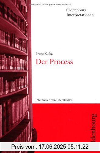 Binding : Taschenbuch, Edition : 2., Aufl., Label : Oldenbourg Schulbuchverlag, Publisher : Oldenbourg Schulbuchverlag, medium : Taschenbuch, numberOfPages : 240, publicationDate : 1999-12-23, authors : Beicken, Peter U., Franz Kafka, languages : german, ISBN : 3486014706