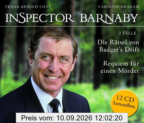 Inspector Barnaby: Die Rätsel von Badger's Drift und Requiem für einen Mörder (Sammelbox) - 12 CDs mit 883 Min.