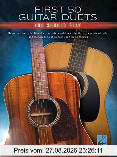 First 50 Guitar Duets You Should Play