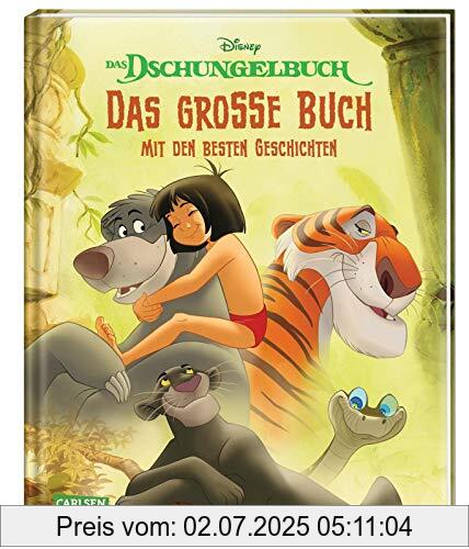 Die Buchhandlung in Oelde hat das Buch Disney: Das Dschungelbuch – Das große Buch mit den besten Geschichten: Das Dschungelbuch - Die Geschichten aus den Filmen 1 und 2
