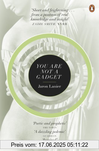 Binding : Taschenbuch, Label : Penguin, Publisher : Penguin, medium : Taschenbuch, numberOfPages : 240, publicationDate : 2011-02-03, authors : Jaron Lanier, languages : english, ISBN : 0141049111