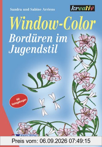 Window-Color, Bordüren im Jugendstil
