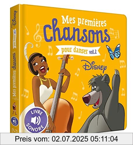 Die Buchhandlung in Oelde hat das Buch DISNEY - Mes Premières Chansons Pour Danser Vol. 2 - Livre sonore: Tome 2