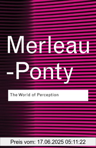 Binding : Taschenbuch, Edition : 1, Label : Routledge Chapman & Hall, Publisher : Routledge Chapman & Hall, NumberOfItems : 1, PackageQuantity : 1, medium : Taschenbuch, numberOfPages : 95, publicationDate : 2008-02-01, authors : Maurice Merleau-Ponty, translators : Oliver Davis, languages : english, ISBN : 0415773814