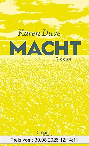 Macht: Roman