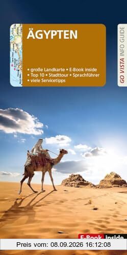 GO VISTA: Reiseführer Ägypten: Mit Faltkarte und E-Book inside (Go Vista Info Guide)