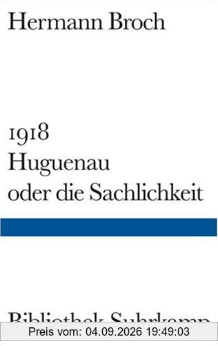 Huguenau oder die Sachlichkeit