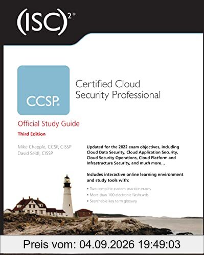 (ISC)2 CCSP Certified Cloud Security Professional Official Study Guide